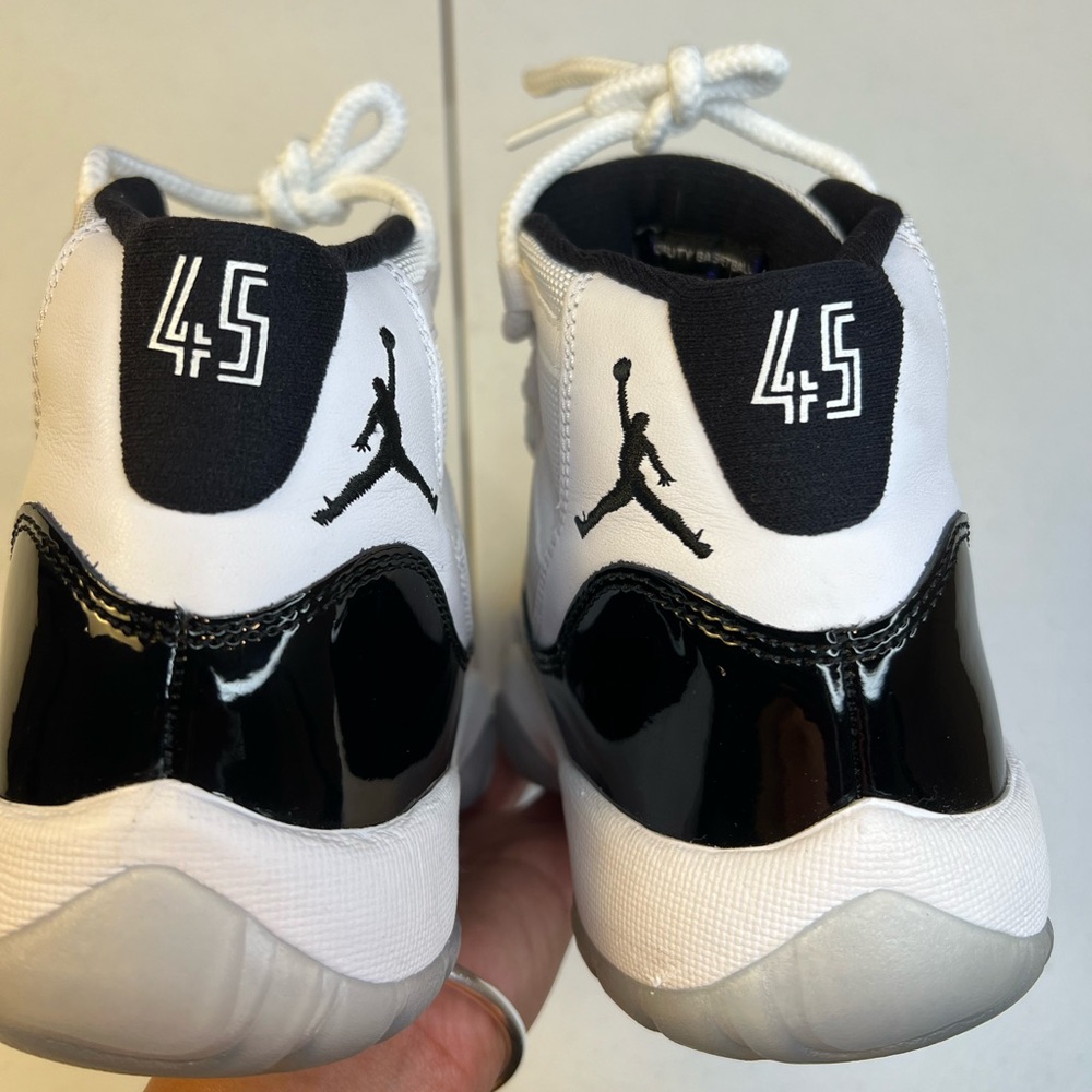 Jordan 11 Retro Concord Sneakers, 4.5 Youth